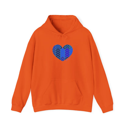 Cozy Heart Patterned Hoodie for Comfort and Style - #HeartsInMotion