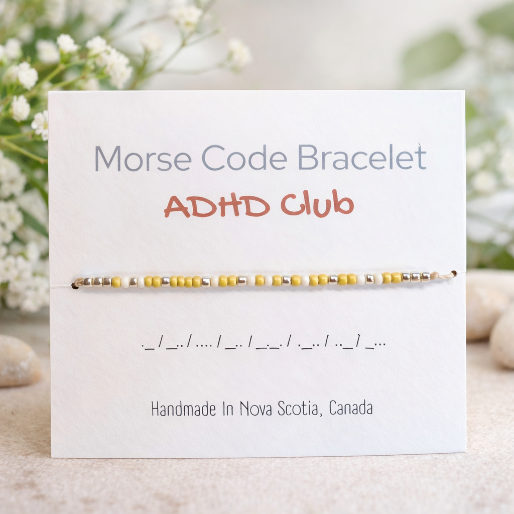 ADHD Club — Morse Code Bracelet