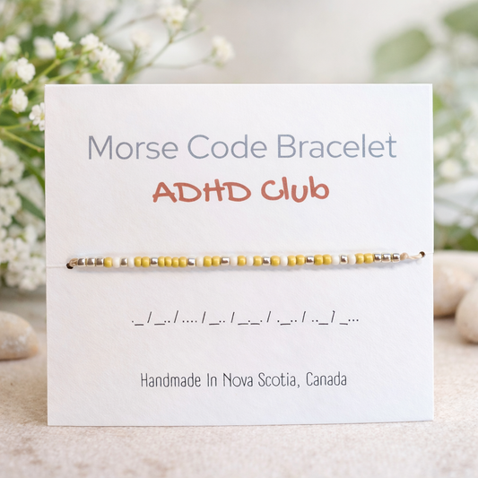 ADHD Club — Morse Code Bracelet