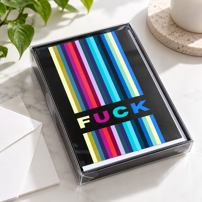Bold & Sassy Greeting Card Box Set – 6 Assorted Cards with Envelopes