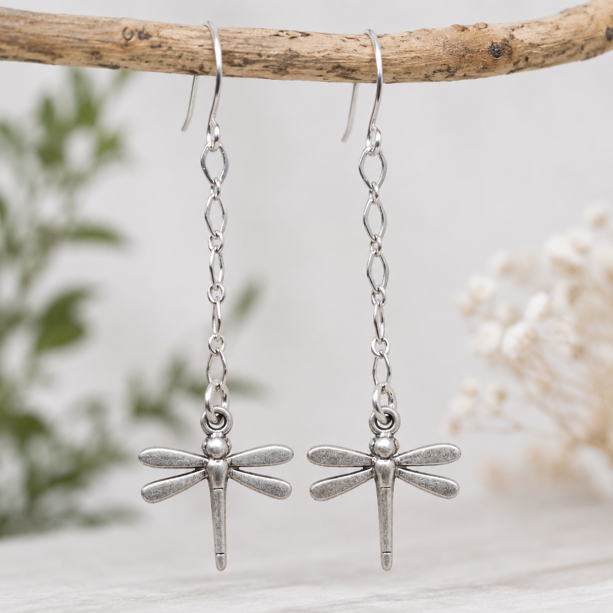 Firefly - Silver Earrings