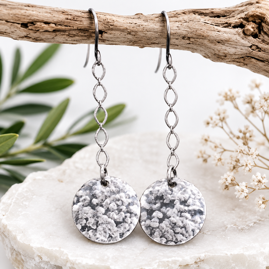 Averie - Silver Earrings
