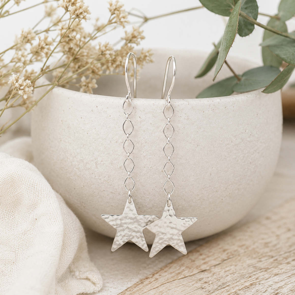 Kismet II - Silver Earrings