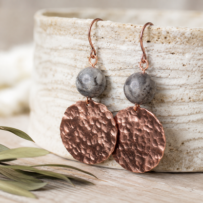 Ester - Copper Earrings