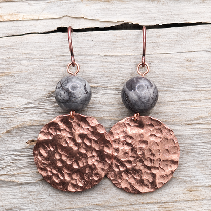 Ester - Copper Earrings