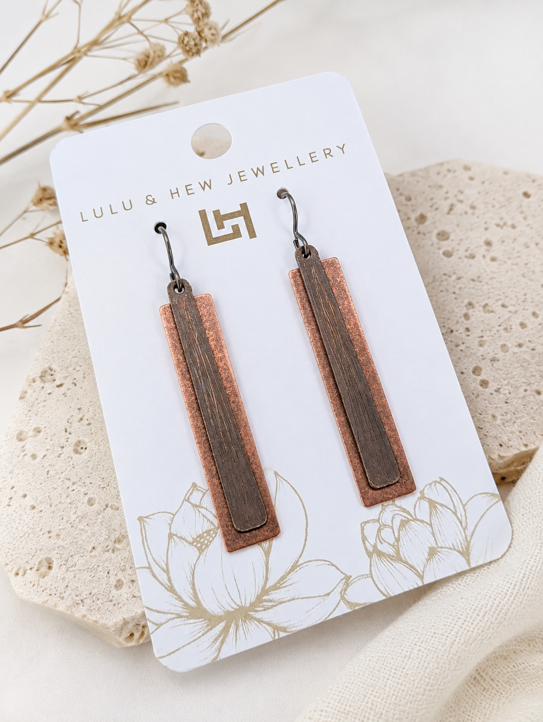 Irie - Copper & Bronze Earrings