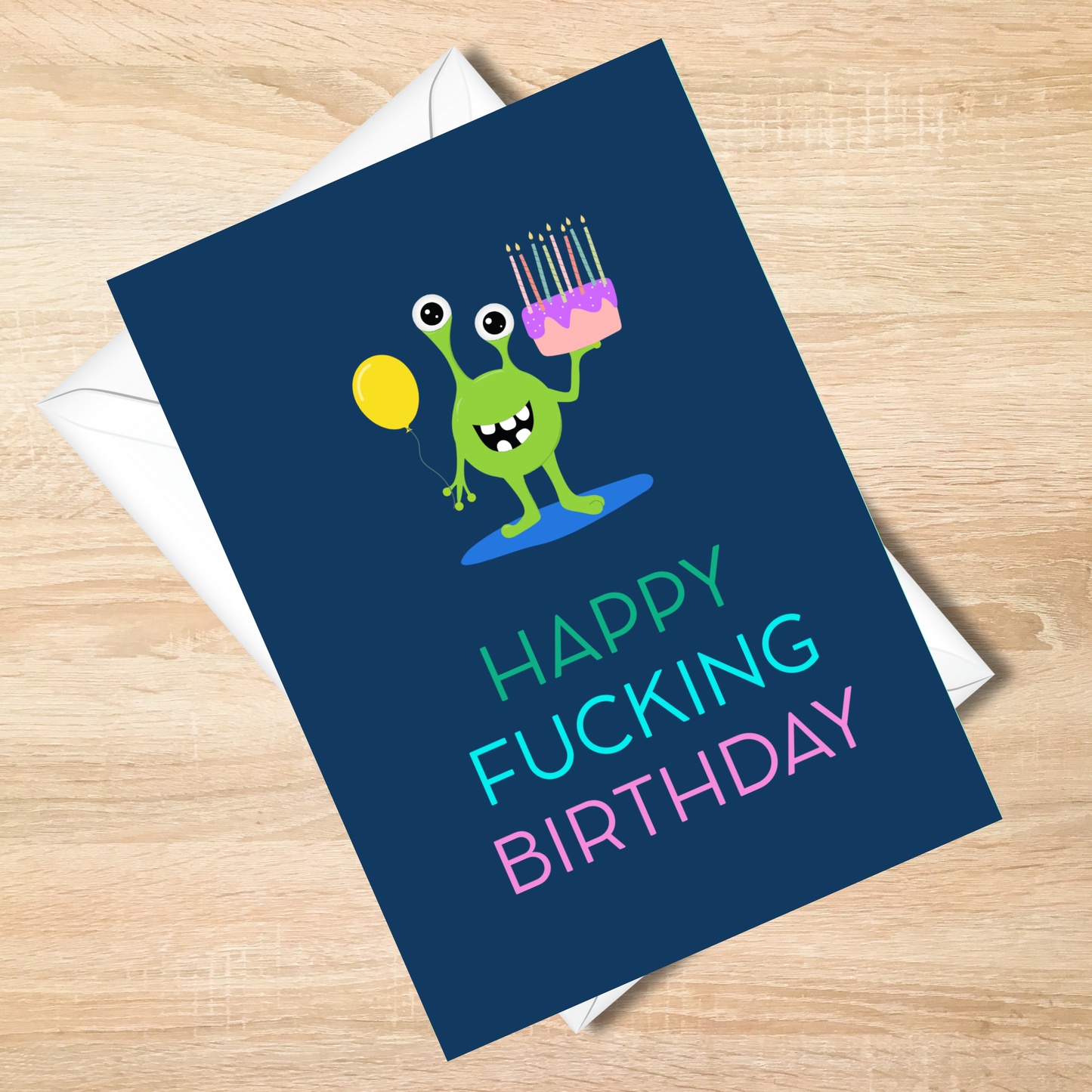 Happy F*cking Birthday Candles Cost More Than Cake - Funny